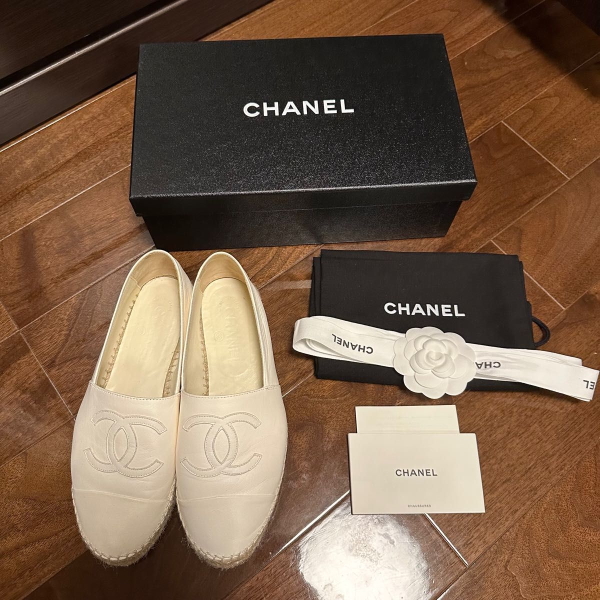 CHANEL シャネル エスパドリーユ 37｜Yahoo!フリマ（旧PayPayフリマ）