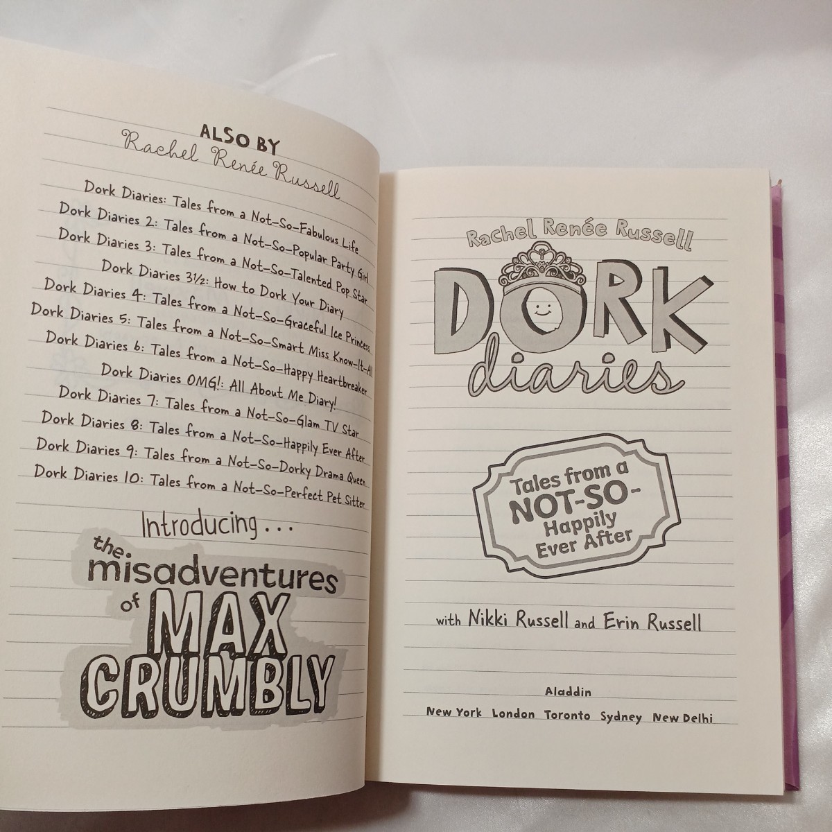zaa-434♪Dork Diaries 8 : Tales from a Not-So-Happily Ever after (Dork Diaries) Russell, Rachel Rene/ Russell, Rachel Rene (ILT)