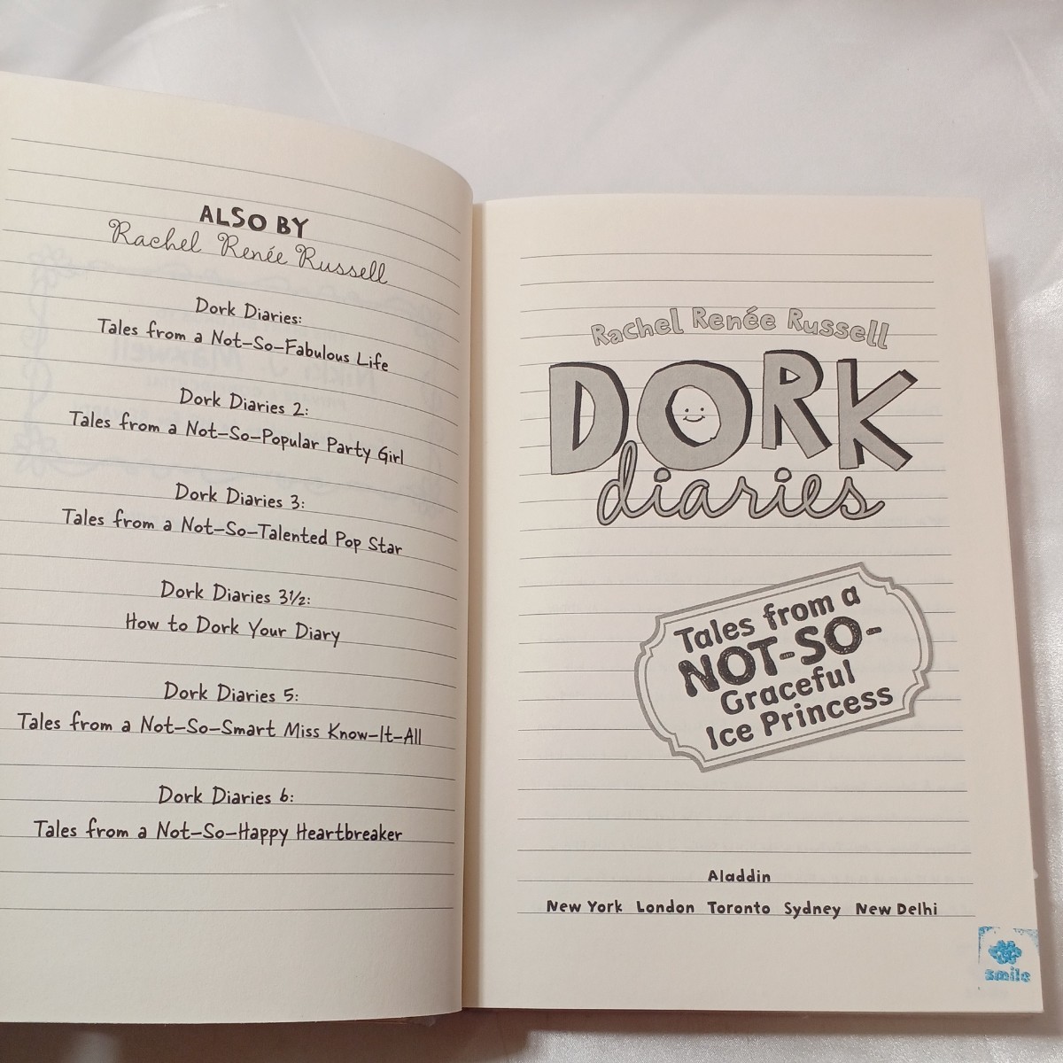 zaa-434♪DORK DIARIES 4 (英語) Tales from a Not-So-Graceful Ice Princess レイチェル ・ルネ・ラッセル(著)