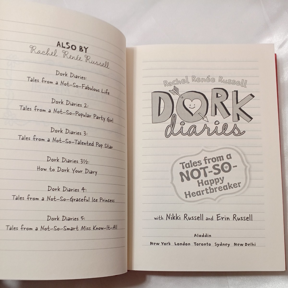 zaa-434♪Dork Diaries 6 : Tales from a Not-So-Happy Heartbreaker (Dork Diaries) Russell, Rachel Rene/ Russell, Rachel Rene (ILT)