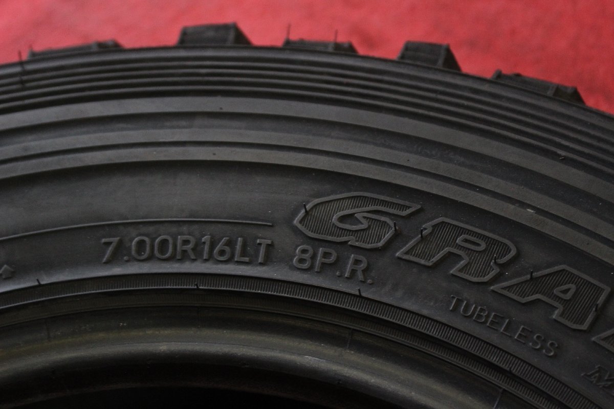 7.00R16 LT 8P.R. バリ山 2本 DUNLOP GRANDTREK MT2 2015年製 8PR 700R16 7.00-16 グラントレック ジムニー 迅速発送(16インチ)|売買されたオークション情報、yahooの商品情報をアーカイブ公開 - オークファン(aucfan.com)