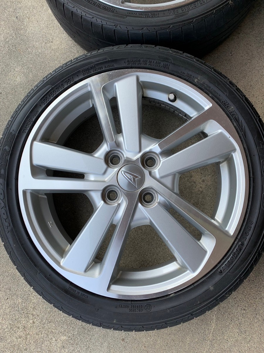 ダイハツ コペン 純正 4.5J ×16 アルミタイヤ付165 50R16中古 ホイール