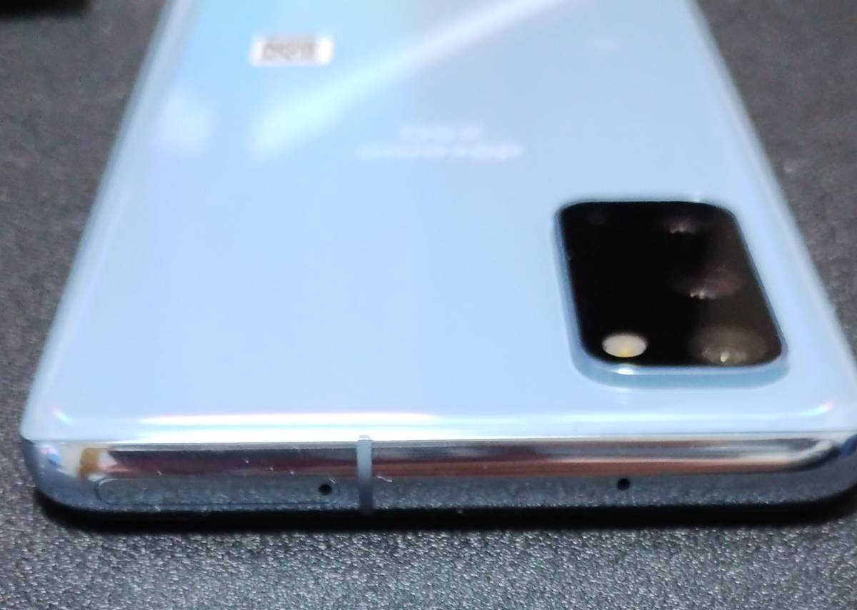 SAMSUNG Galaxy S20 5G SC-51A クラウドブルー docomo版 SIMロック解除 SAMSUNG Galaxy S20 5G SC-51A クラウドブルー docomo版 SIMロック解除