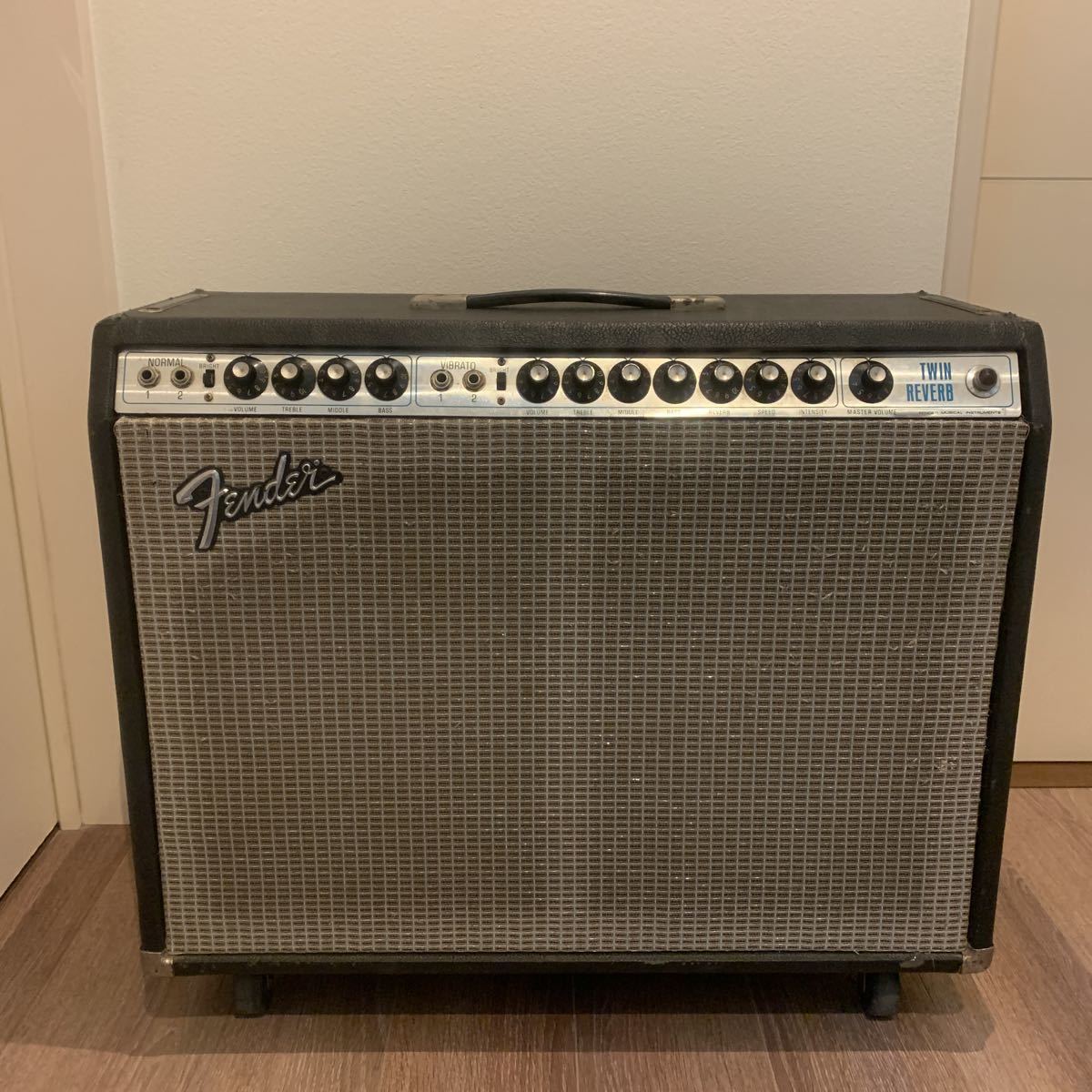 74年製 Fender Twin Reverb 銀パネ 【ジャンク】-