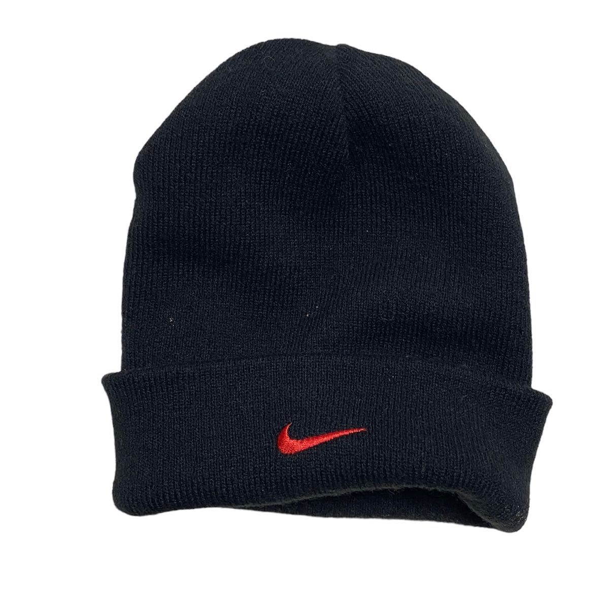 美品 ストリート NIKE ナイキ ビーニー ニットキャップ ニット帽