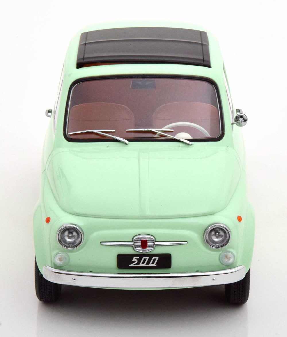 KK scale 1/12 Fiat 500 1968　ミントグリーン　ダイキャスト製　ビックスケール_画像3