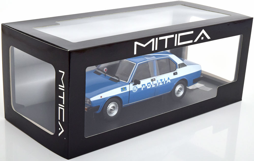 Mitica 1/18 Alfa Romeo Alfetta Berlina 2000TD 1978 POLIZIA　アルファロメオ　_画像4