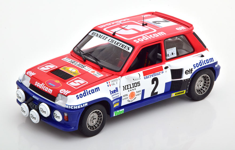 solido 1/18 Renault 5 Turbo #2 Rally d Antibes 1983 Therier/Vial　ルノー