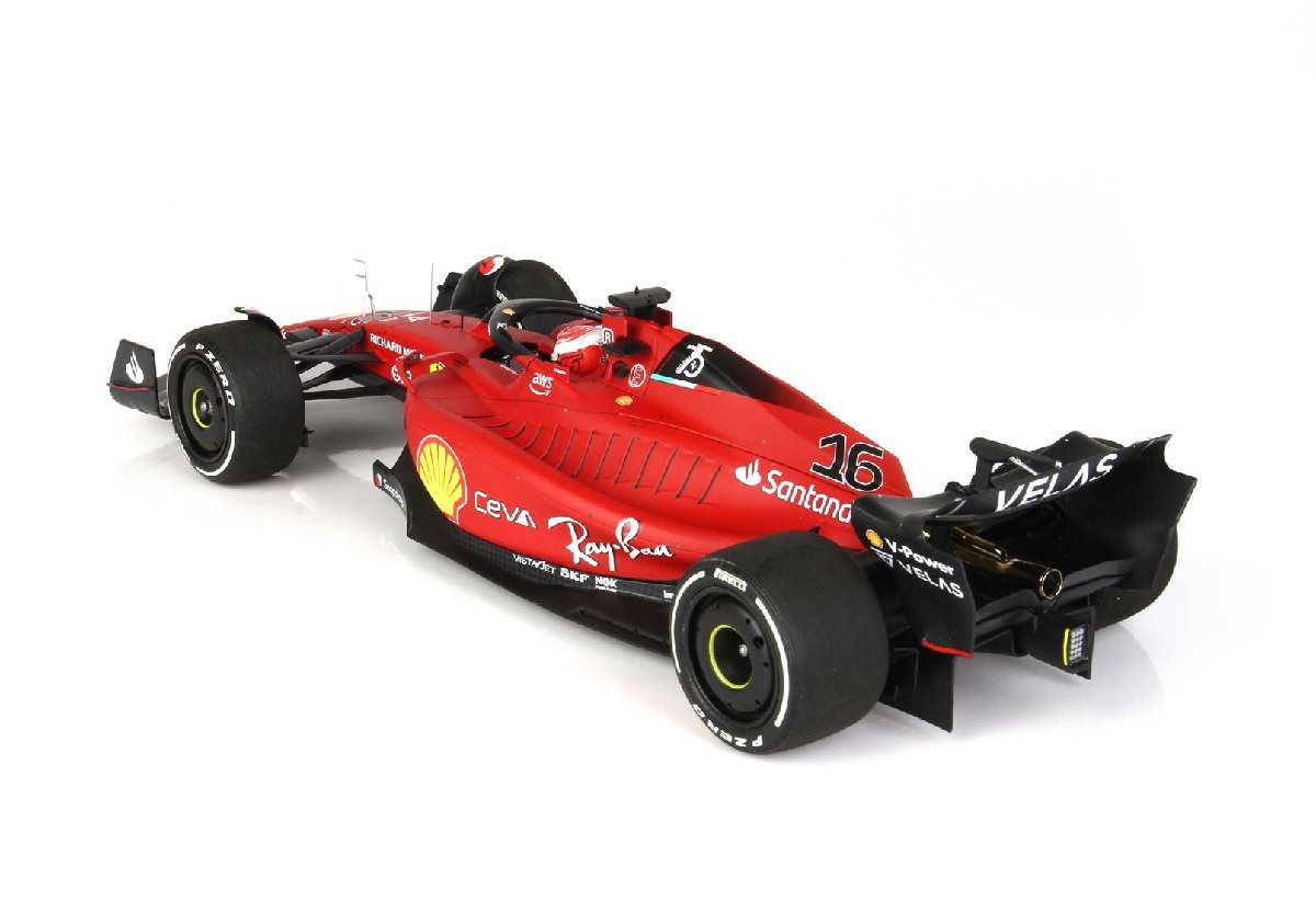 BBR 1/18 Ferrari F1 75 Australian GP 2022 Winner C.Leclerc