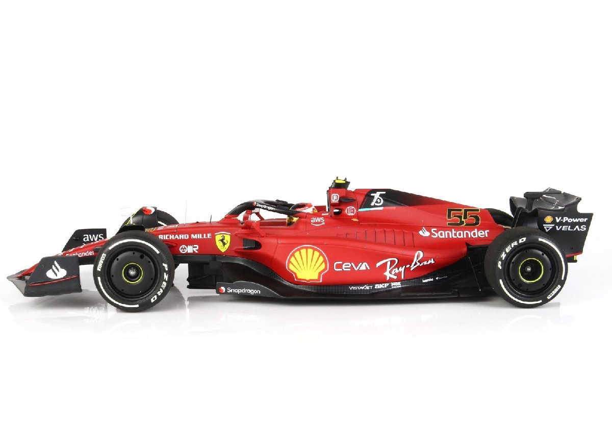 BBR 1/18 Ferrari F1 75 Australian GP 2022 C.Sainz　フェラーリ　サインツ　ダイキャスト製　BBR221825_画像3