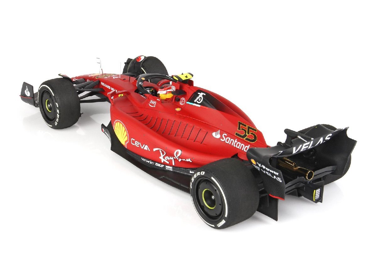 BBR 1/18 Ferrari F1 75 Australian GP 2022 C.Sainz　フェラーリ　サインツ　ダイキャスト製　BBR221825_画像2