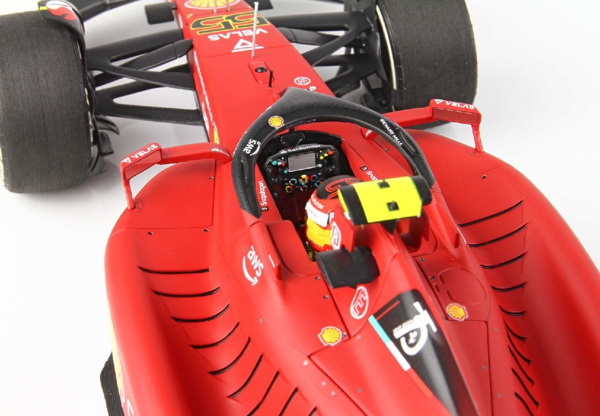 BBR 1/18 Ferrari F1 75 Australian GP 2022 C.Sainz　フェラーリ　サインツ　ダイキャスト製　BBR221825_画像8