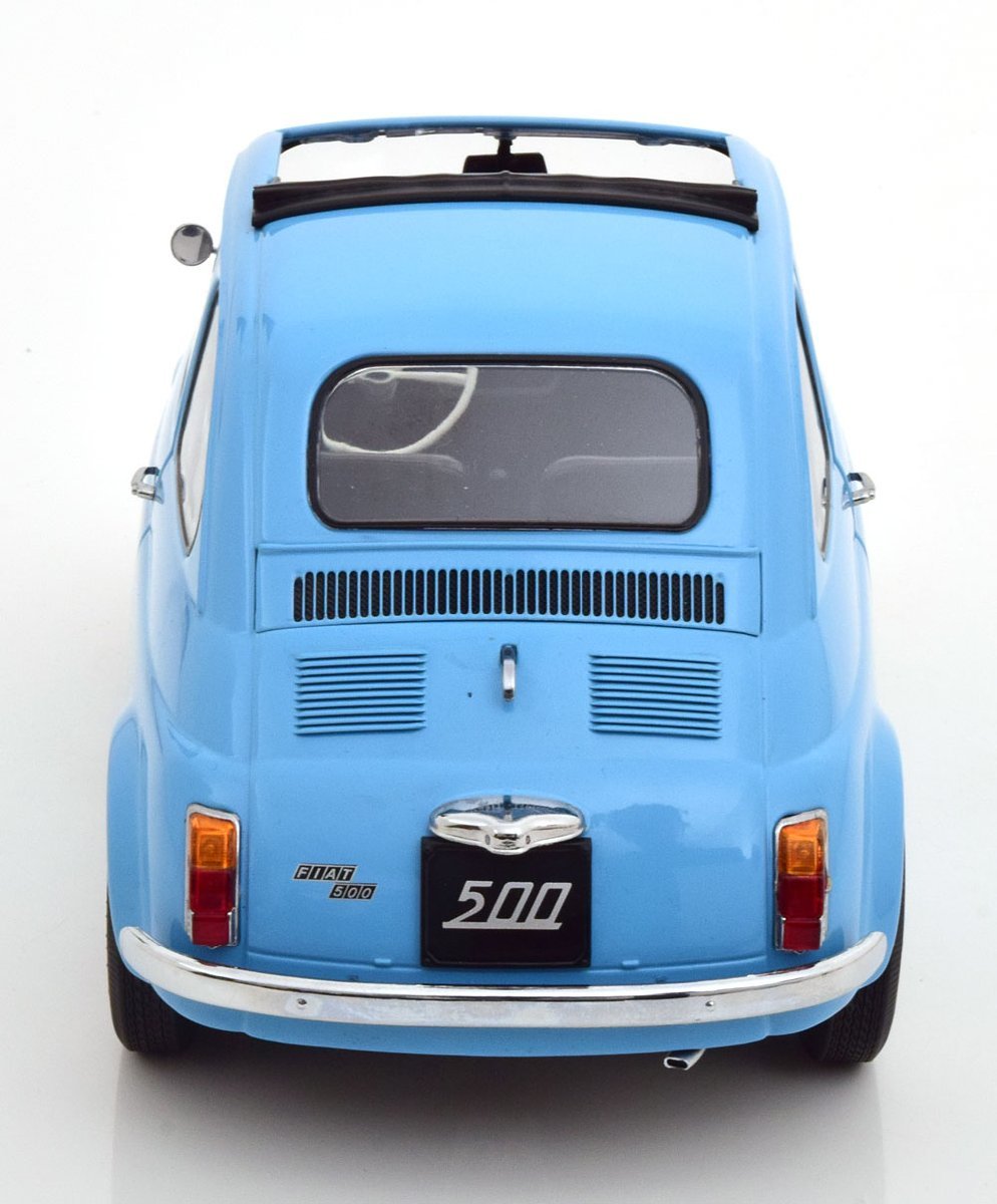 KK scale 1/12 Fiat 500 1968 ライトブルー ダイキャスト製 ビックスケールの画像4