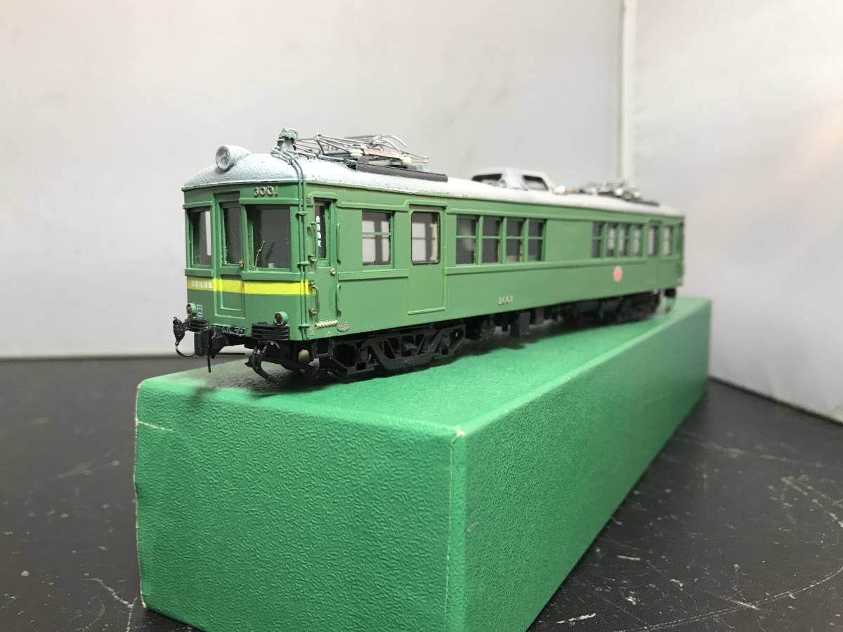 メーカー直売所 架線検測車 東急デヤ3000 アマミヤキットベース 16.5mm 当工房特製完成品 1/80 私鉄電車