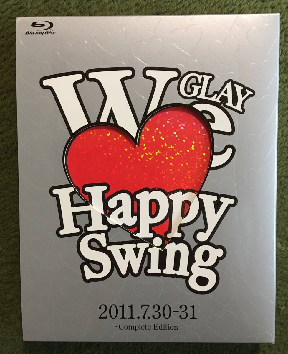 ★G-DIRECT限定品★GLAY 「We Love Happy Swing-Complete Edition」 Blu-ray ２枚組　FC限定ライブ