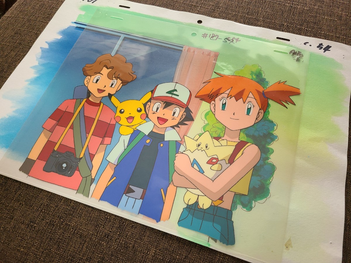 ポケットモンスター セル画 背景一致 直筆背景付き ポケモン | www