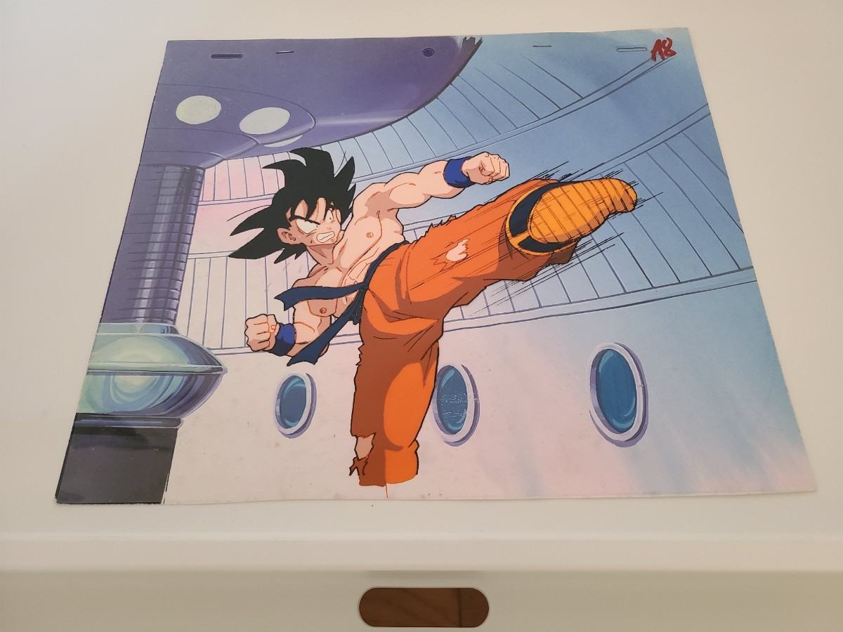 DRAGON BALL　セル画　直筆背景付き　孫悟空　検　ドラゴンボール　鳥山明　原画