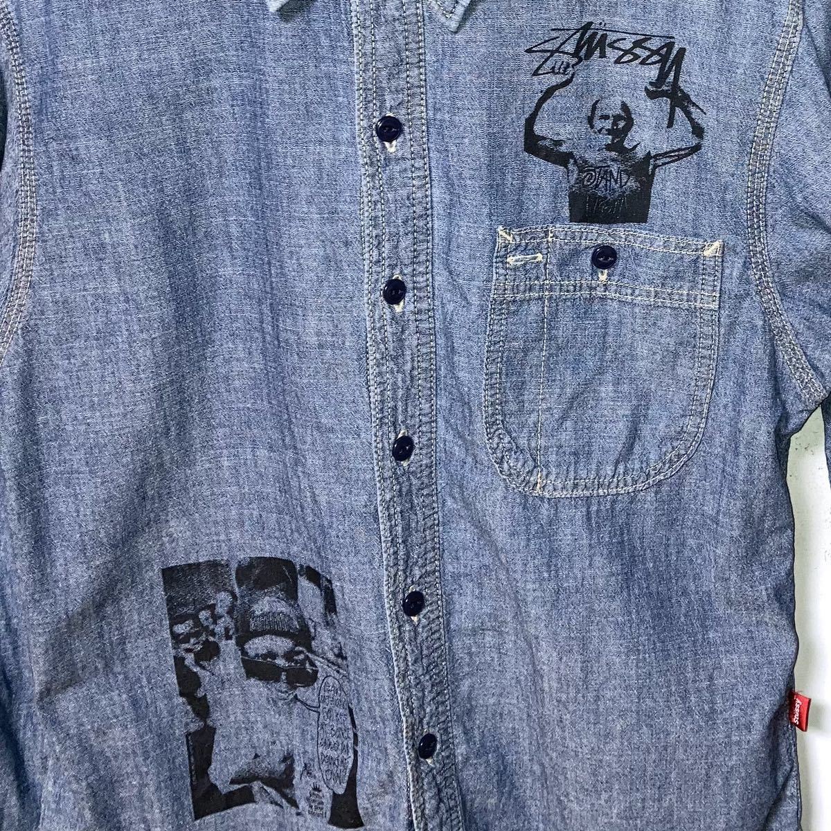 希少 STUSSY オールドステューシー 80〜90年代フォトプリント 希少 STUSSY オールドステューシー 80〜90年代フォトプリント