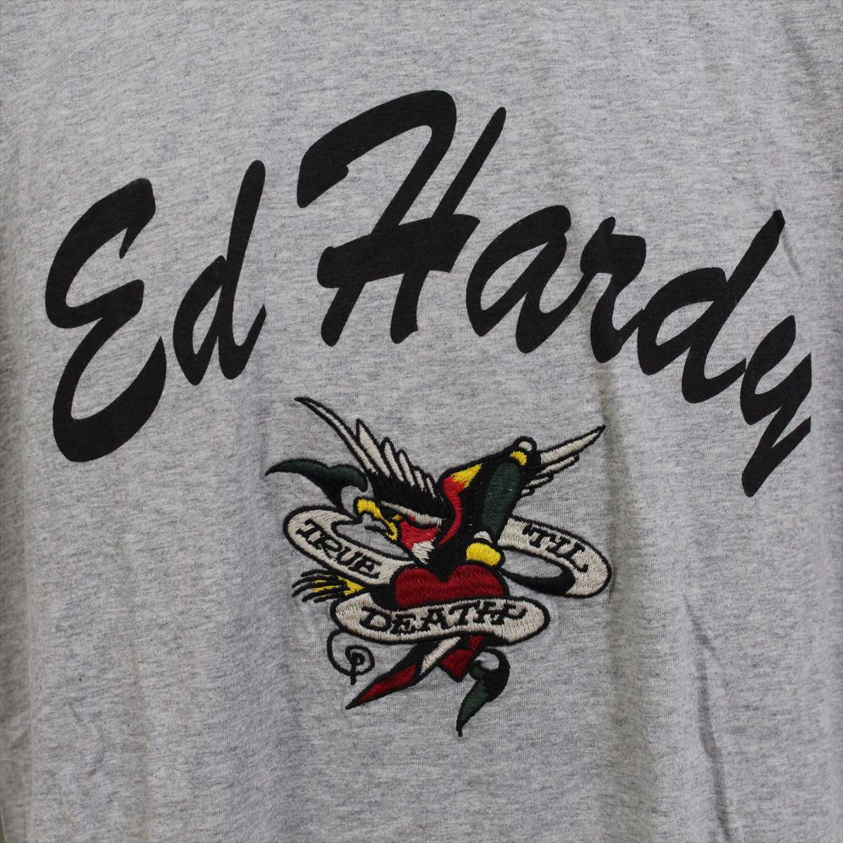 エドハーディー ed hardy メンズ半袖Tシャツ グレー Sサイズ M02BEFG276 新品 GREY_画像2
