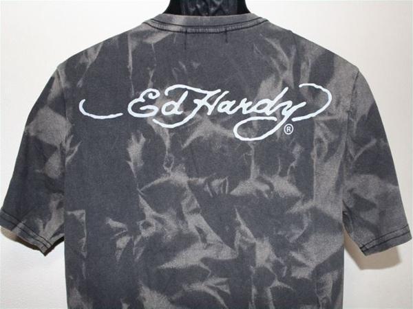 エドハーディー ED HARDY メンズ半袖Tシャツ Sサイズ M02VTT552 新品 スカル_画像5