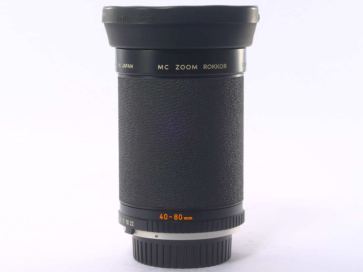 希少品 MINOLTA MC ZOOM ROKKOR 40-80mm F2.8 ミノルタ ズーム