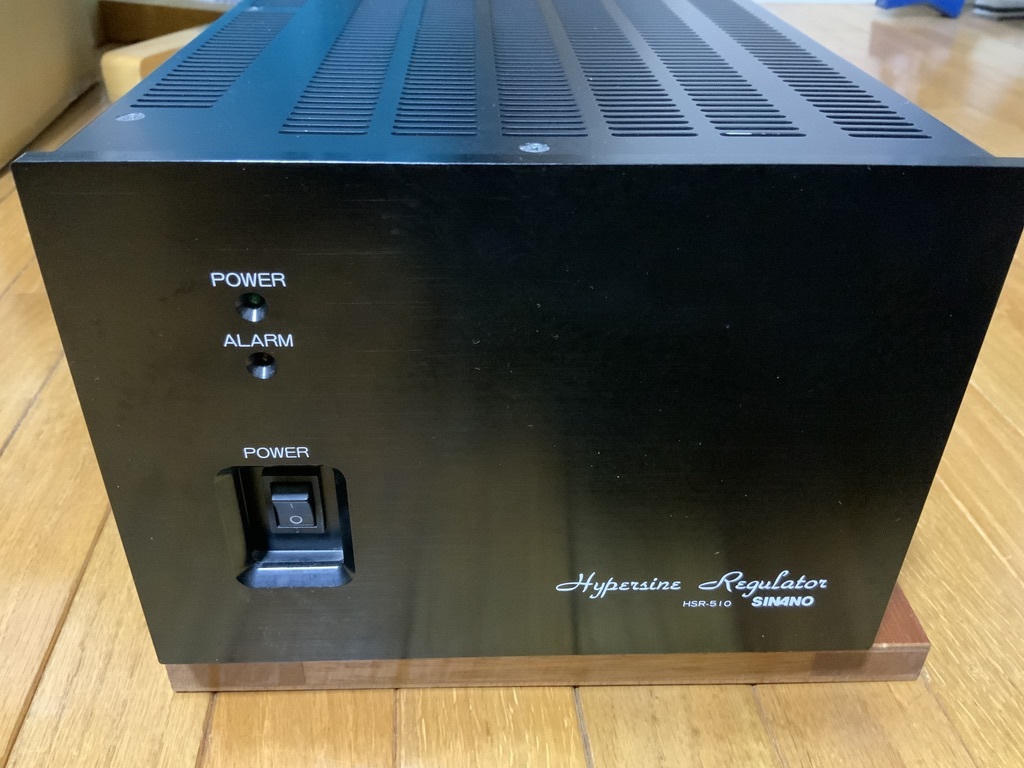 SHINANO HSR-510 ハイパーサインレギュレータ(クリーン電源) SHINANO HSR-510 ハイパーサインレギュレータ(クリーン電源)