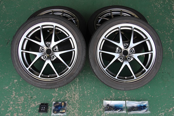 WRX STI VAB 純正オプションBBS 18インチ 4本セット psychiatriefes.org