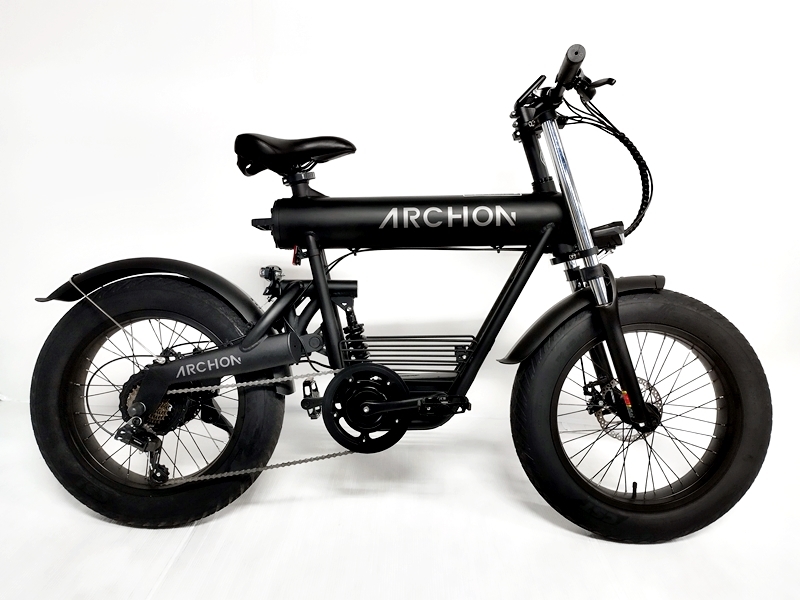 福岡)アルコン ARCHON ARCN-A02JP 2022年モデル アルミ E-BIKE 電動アシスト自転車 20インチ 7速 ブラック