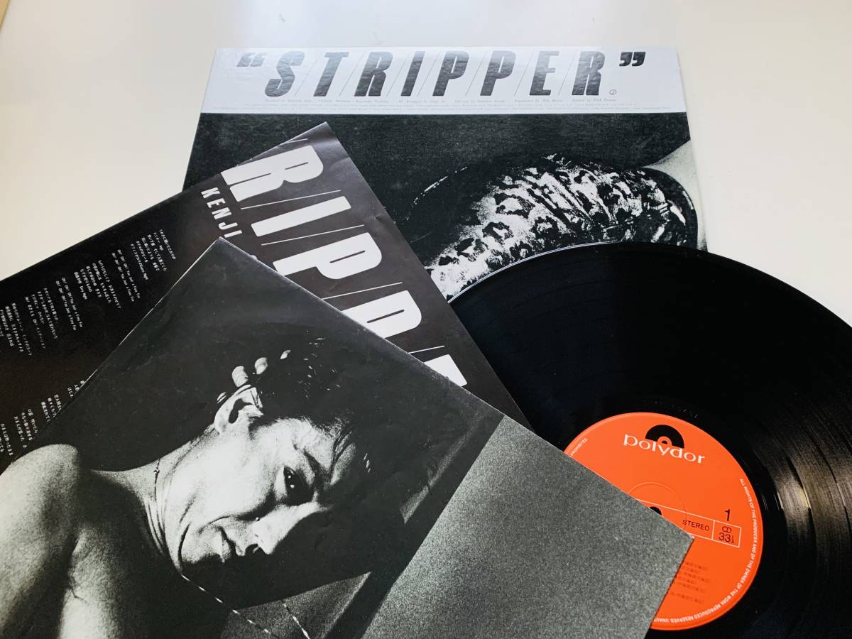 沢田研二　"STRIPPER″　　RECORDING IN LONDON　　＜中古LP＞　　_画像2
