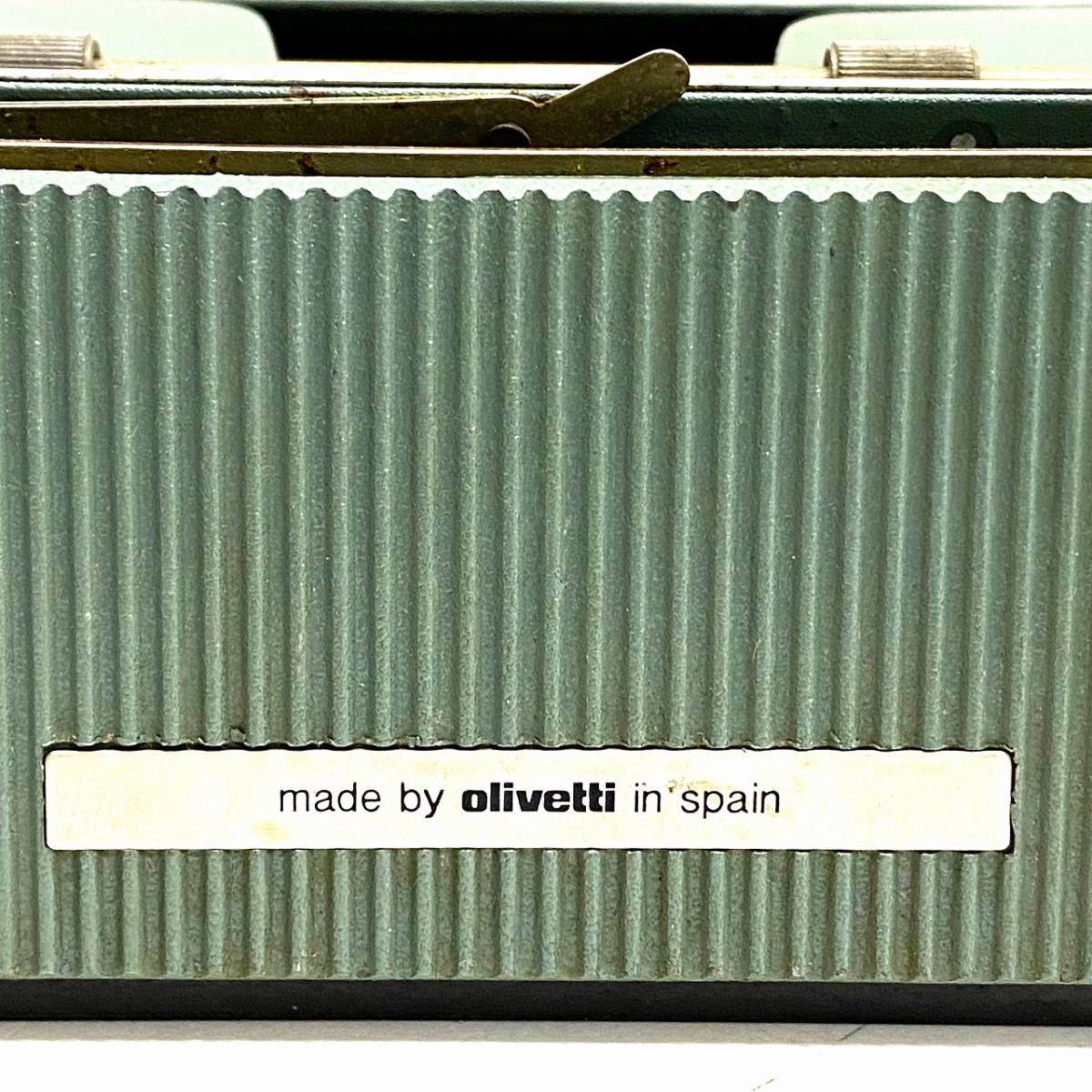 【中古】タイプライター Olivetti Lettera 32 イタリア製の画像9
