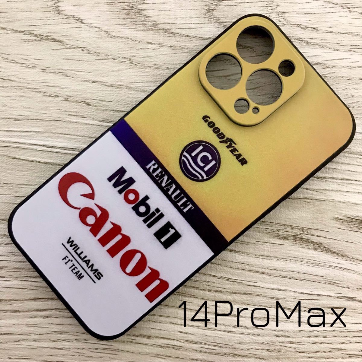 Canon Williams Renault iPhone 14 Pro Max case F1 Williams FW14 Canon Mansell pa tray ze Senna smartphone 