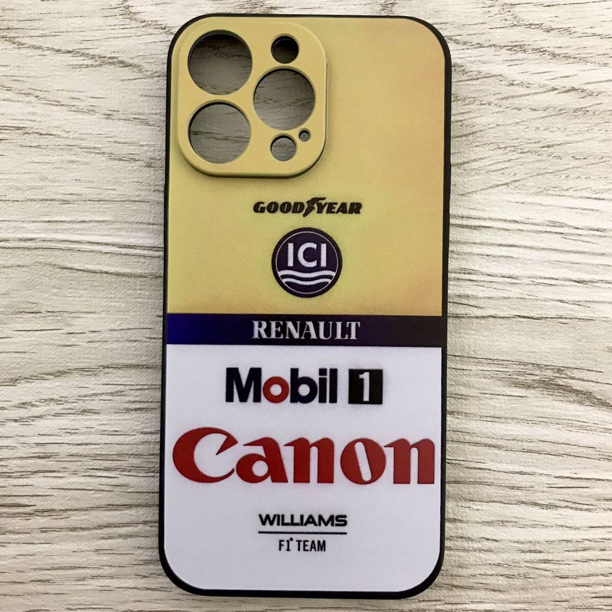  Canon Williams Renault iPhone 14 Pro Max case F1 Williams FW14 Canon Mansell pa tray ze Senna smartphone 