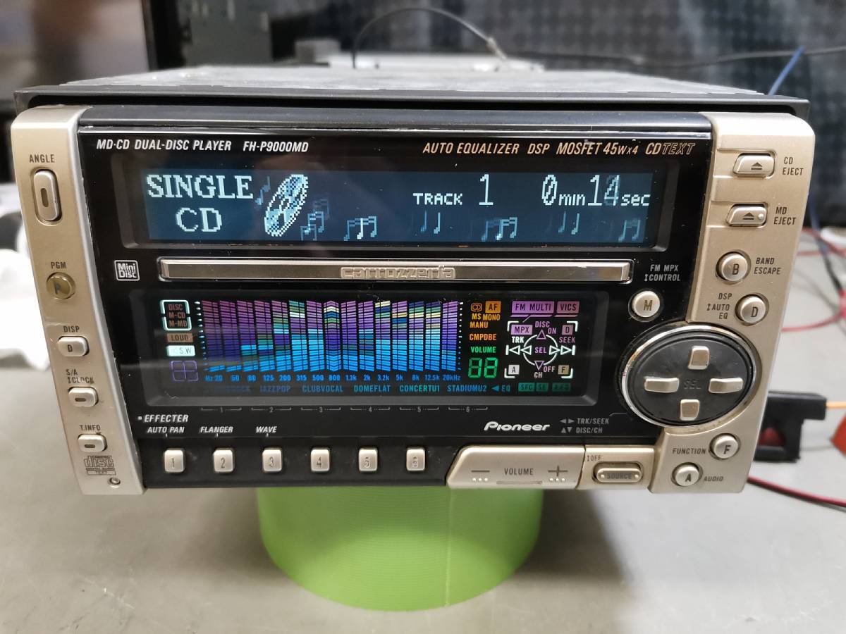Yahoo!オークション - B772 カロッツェリア CD.MDデッキ FH Yahoo!オークション - B772 カロッツェリア CD.MDデッキ FH