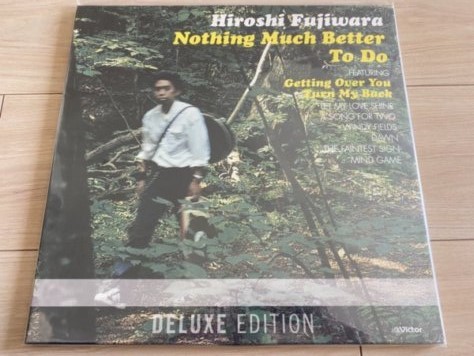 藤原ヒロシ 3LP「Nothing Much Better To Do（Deluxe Edition）」！_画像1