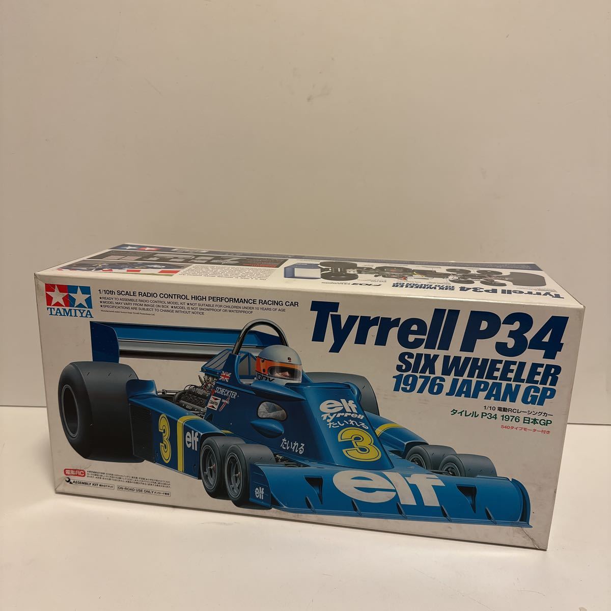 ☆レア☆希少☆ タミヤ 1/10 電動RC タイレル P34 1976 日本GP たい