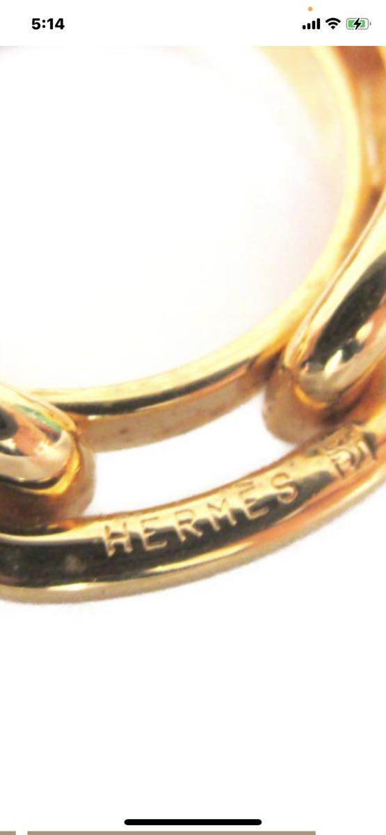 HERMES( Hermes ) галстук * шарф кольцо Hermes Hermes шарф 