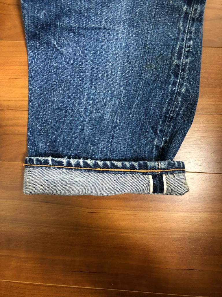 70's Levi's リーバイス 501 66 前期 w30 トップボタン裏6 シングルステッチ 赤耳 リーバイス デニム パンツ ヴィンテージ ベルベルジン_画像9