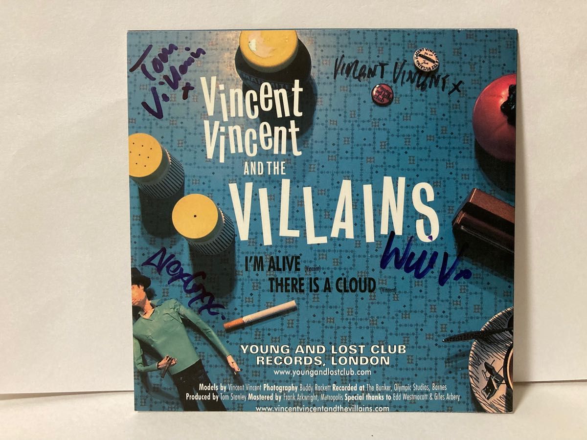 VINCENT VINCENT AND THE VILLAINS /(7インチ)