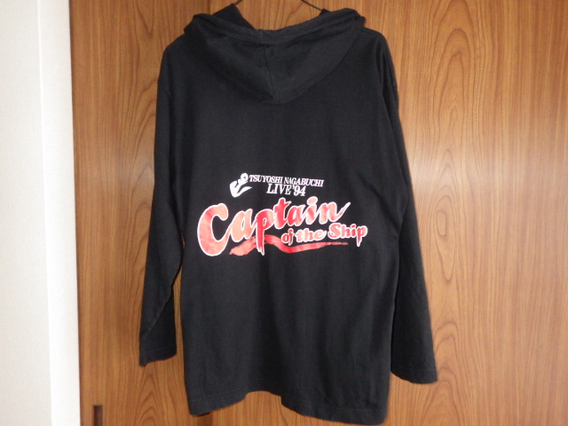 激レア◆90'S◆長渕剛◆ライブ'94 Captain of the ship◆パーカー◆Tシャツ◆ロンT◆ビンテージ◆当時物◆バンドT◆_画像4