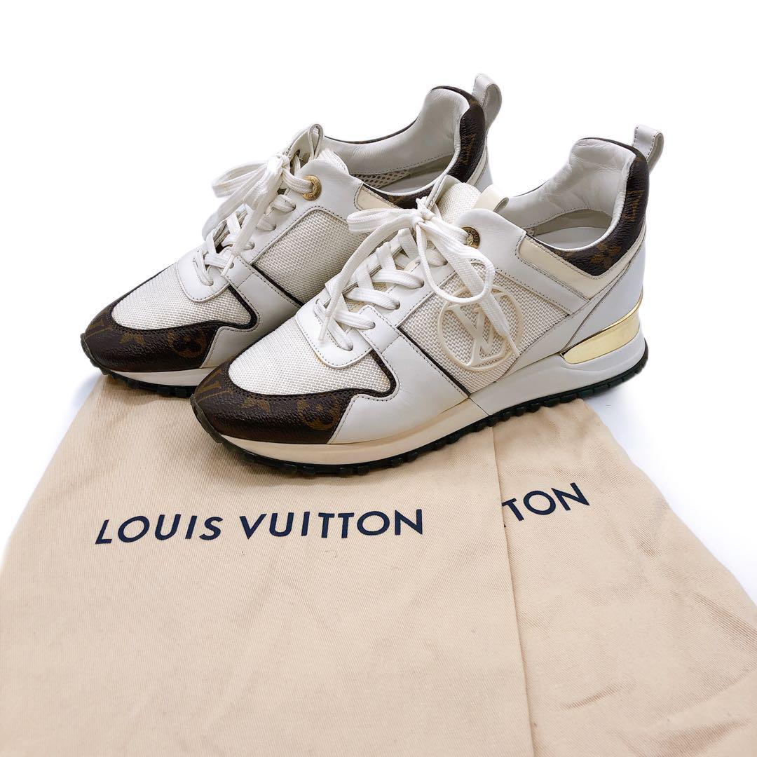 LOUIS VUITTON ルイヴィトン ランアウェイライン レディーススニーカー