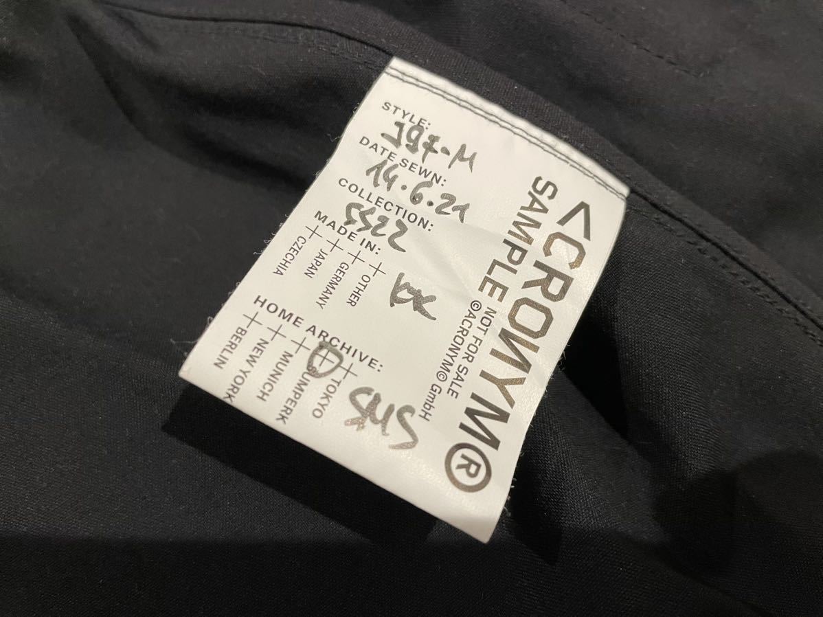ACRONYM J97-M サンプル品 Mサイズ アクロニウム | www.bauen.com.ar