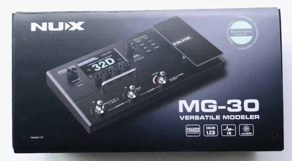 ヤフオク! - 【美品】 NUX MG-30 ニューエックス マルチエフェ...