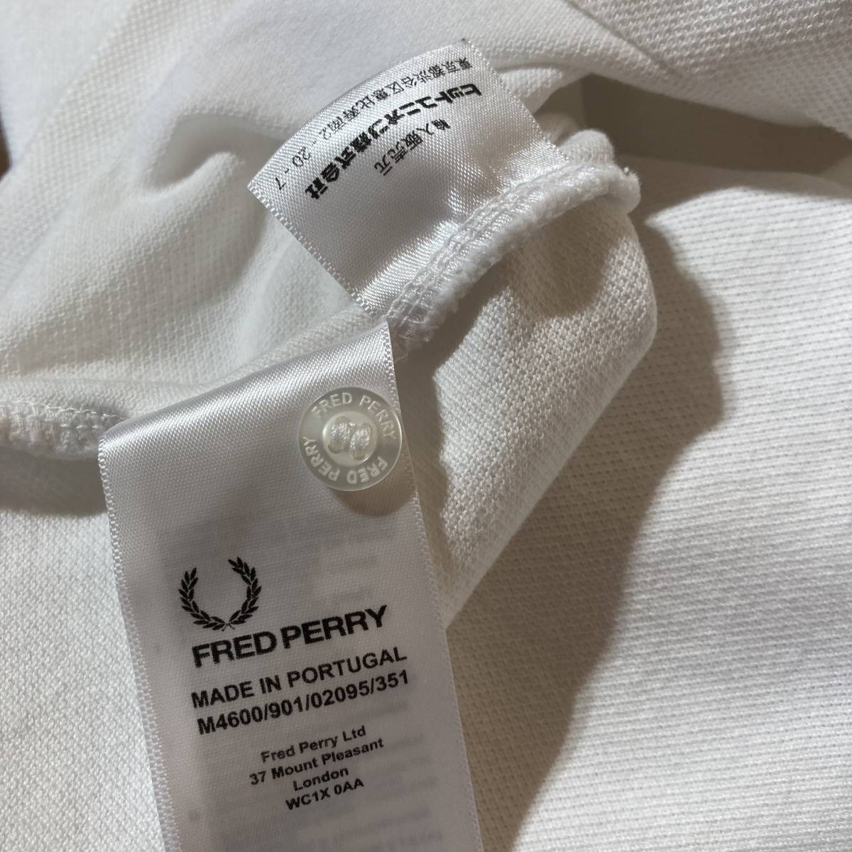 FRED PERRY POCCNR ポロシャツ S コラボ 別注 限定_画像4