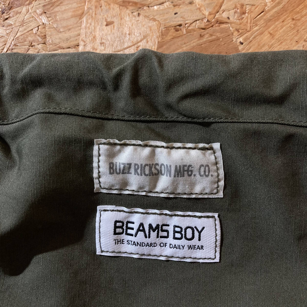 BEAMS special order Buzz Rickson\'s medical bag pouch collaboration special order limitation Buzz Rickson's BEAMS BOY Beams Boy 