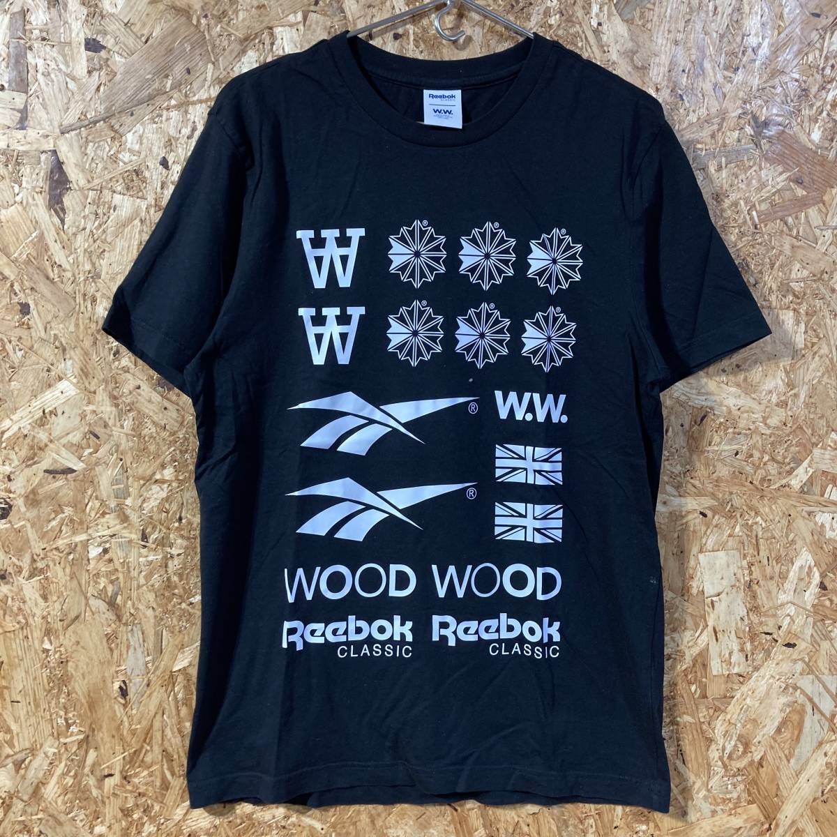 Reebok CLASSIC WOODWOOD 半袖 Tシャツ O コラボ 別注 限定 リーボック クラシック_画像1