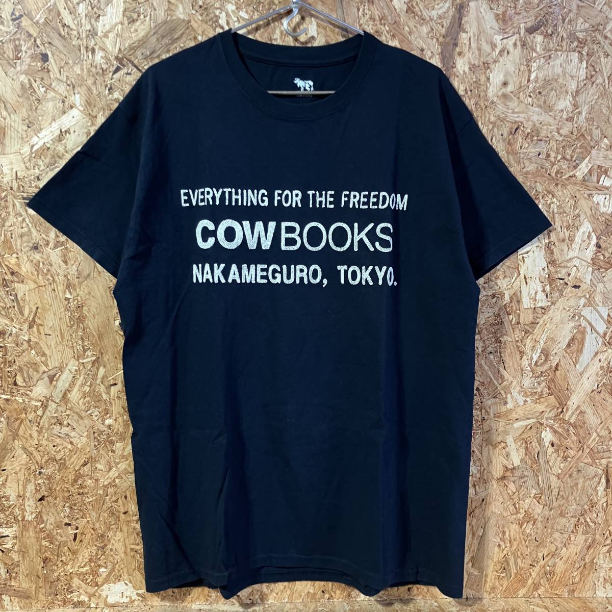 COW BOOKS Book Vendor 半袖 Tシャツ L ジェネラルリサーチ 小林節正 cowbooks_画像1