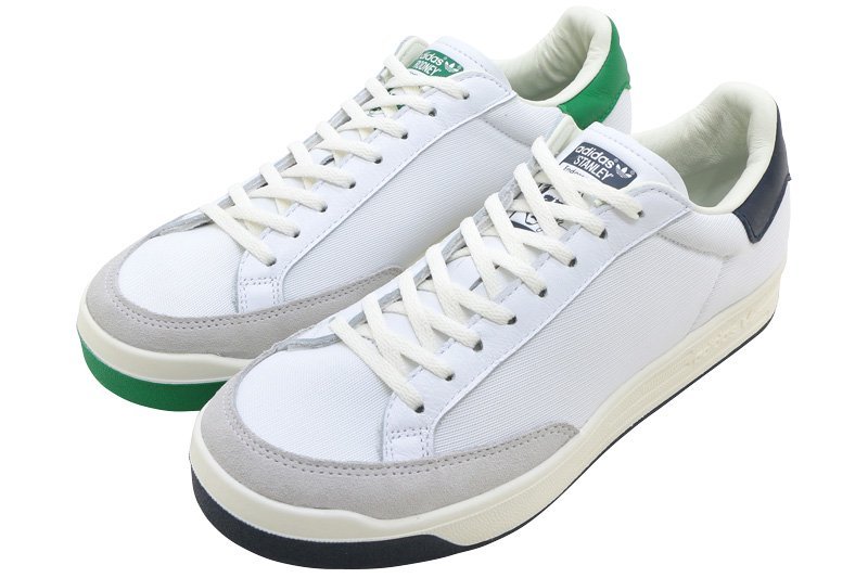 送料無料 26.5cm●アディダス ロッドレーバー adidas ROD LAVER FY1791 ロッドラバー スタンスミス 白 緑 紺 テニス メンズ 非対称の画像1