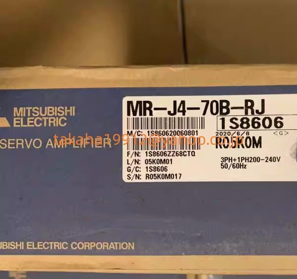 ◆【新品！】 三菱電機 MR-J4-70B-RJ サーボアンプ【６か月安心保証】