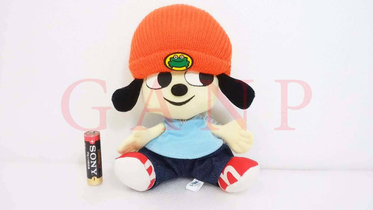 PaRappa the Rapper Parapper stuffed toy /パラッパラッパー　パラッパー・ぬいぐるみ　SONY /ソニー　タグ付き・未使用・自宅保管品