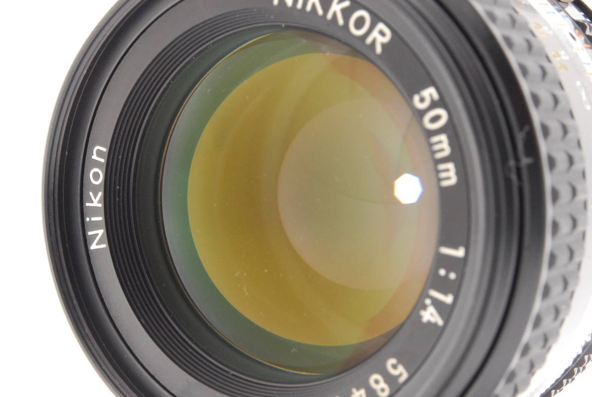 色々な 50mm NIKKOR Ai Nikon f1.4S 動作も写りもOKです。概ねキレイ